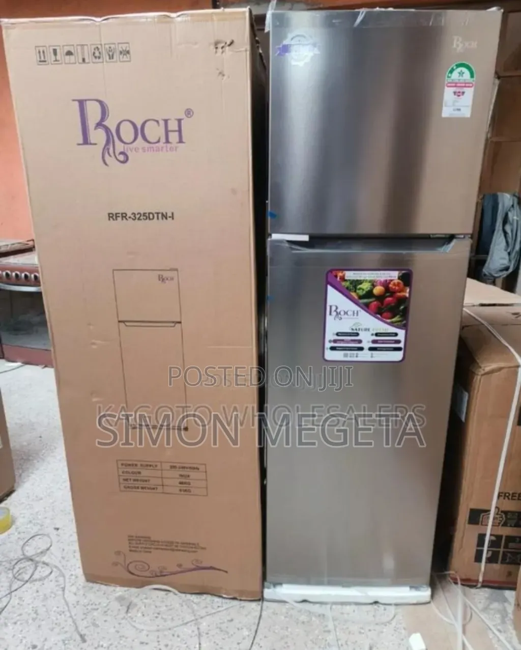 Silver Original Icona 170l Refrigerator