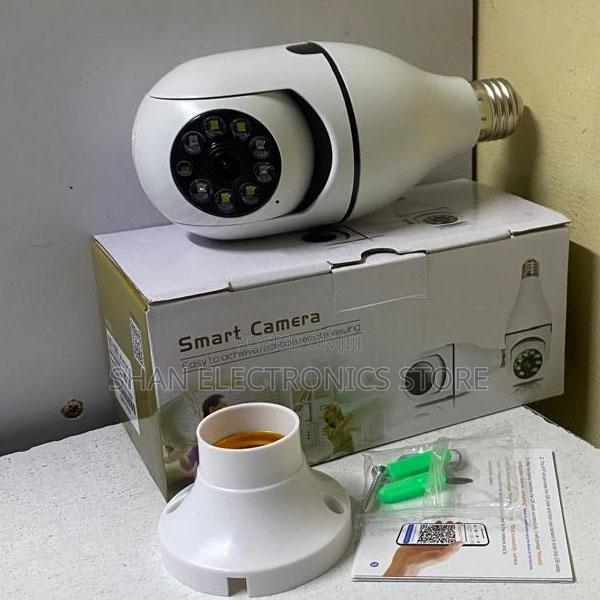 Pan/Tilt Panoramic Light Bulb Security Camera V380 Pro, E27 - main view
