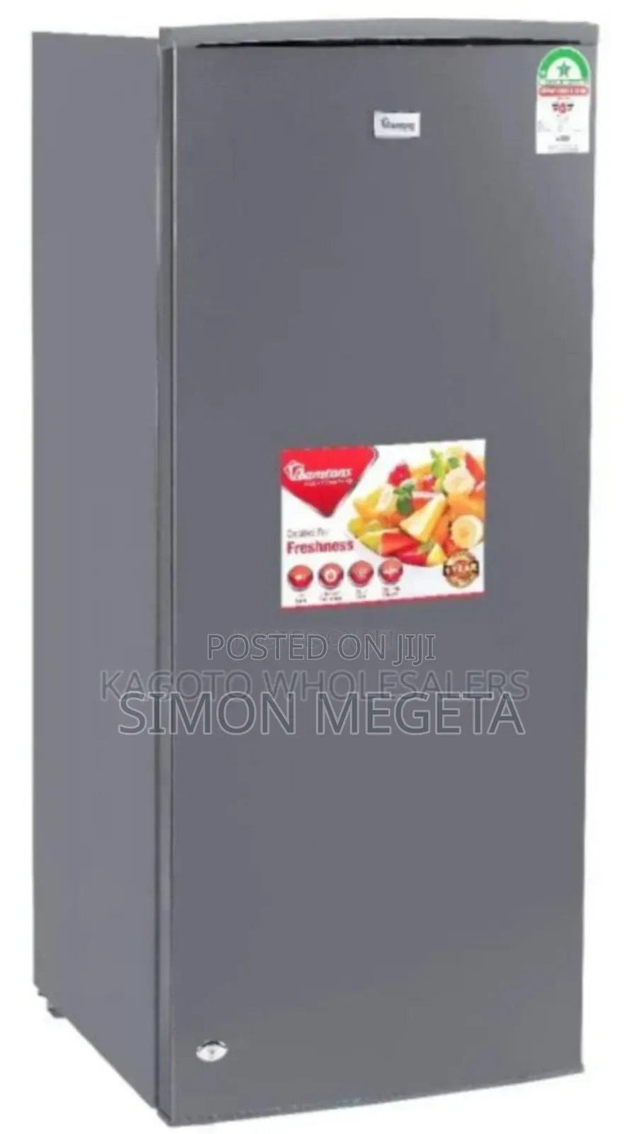 Brand New Original Ramtons 180l Single Door Fridge