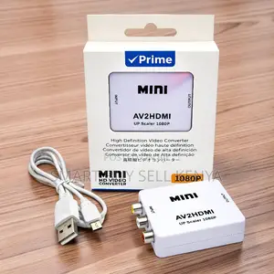 High Resolution Av2hdmi Audio and Video Converter With 1080p Up Scaler