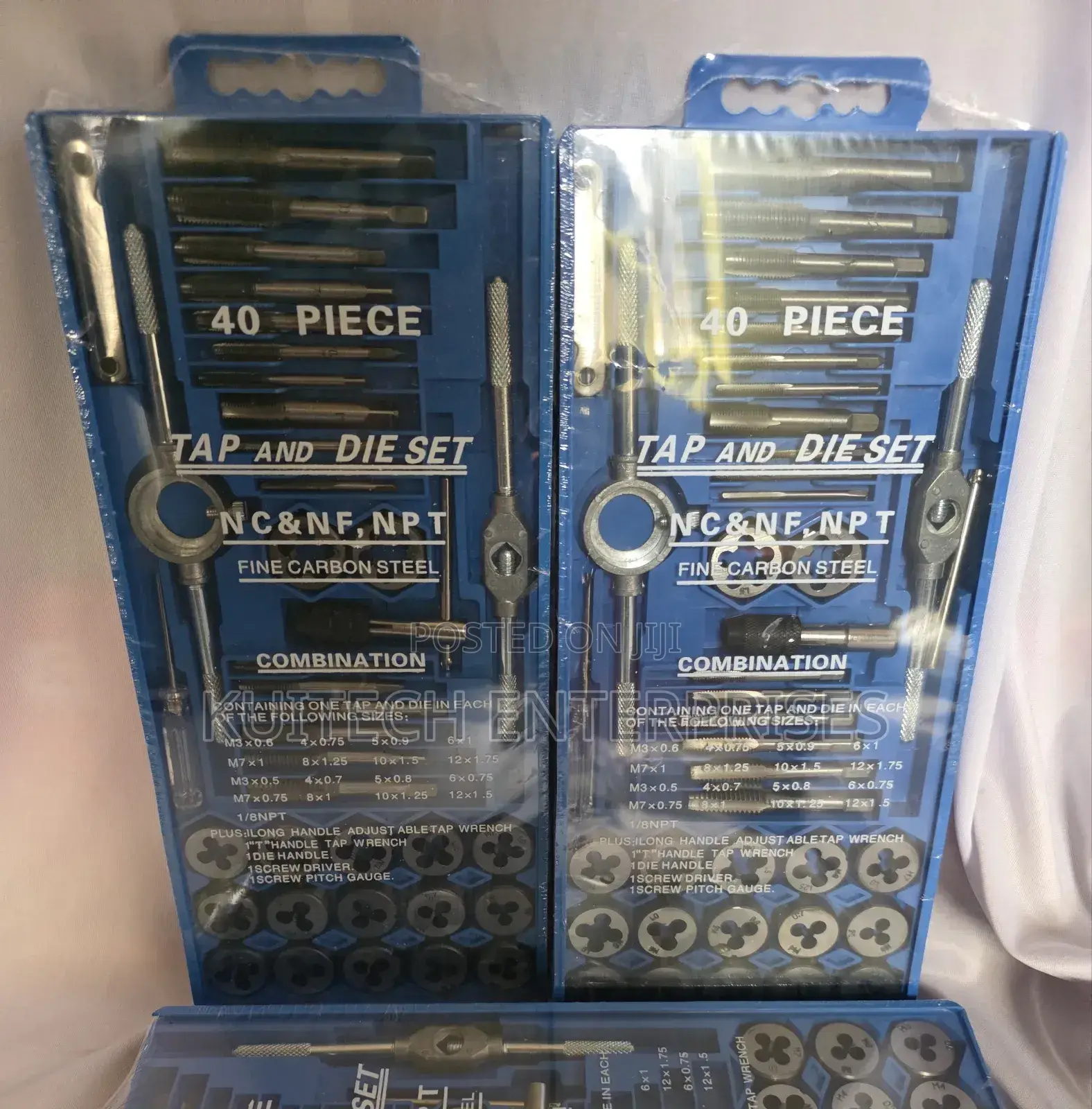 40pcs Tap and Die Set/ Threading Toolkit