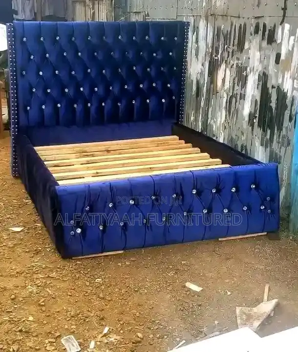 Blue Chester Bed 5x6