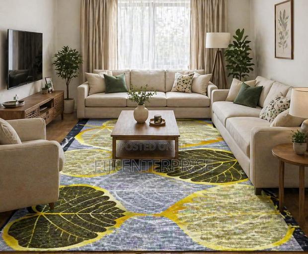 New Pattern Classy 3d Carpet – 5×8 | Vivid Design | Premium Quality - thumbnail 3