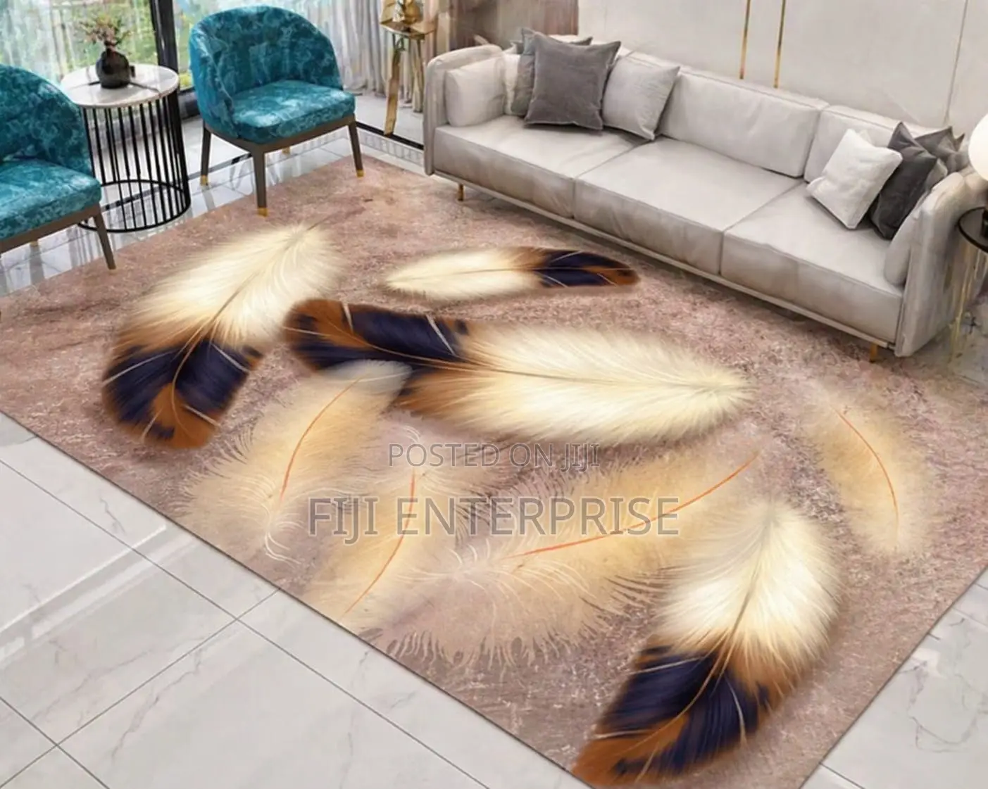 New Pattern Classy 3d Carpet – 5×8 | Vivid Design | Premium Quality