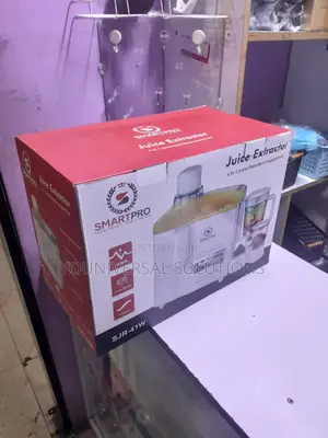 *Smartpro Juicer 4 in 1 Juicer*, Chopper and a Mill;Motor, Max 1000w*