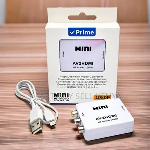 Video Enhancement Av2hdmi Audio, Video Converter With 1080p Up Scaler