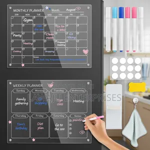 Clear Dry Erase Board