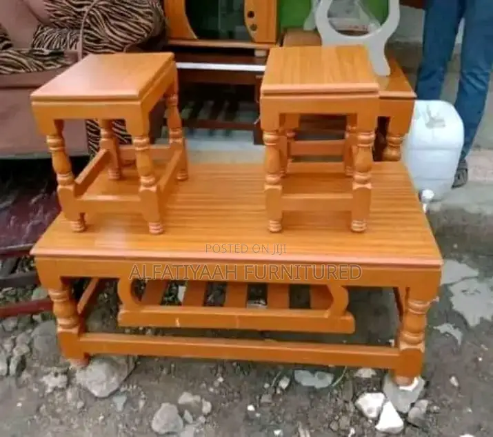 Brown Coffee Table Set