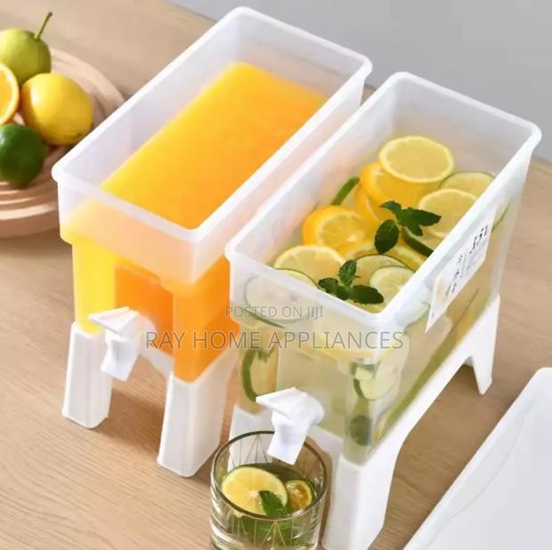 Juice Dispenser 3 Litres Material: Plastic With White Lid - thumbnail 2