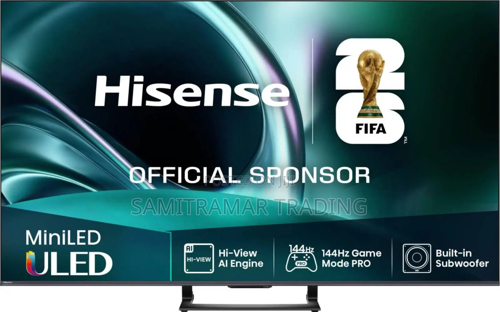 75u7q Proken Hisense 75′′ Uhd4k Mini-Led 165hz VRR Uled Gaming Tv