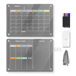 Magnetic Fridge Calendar