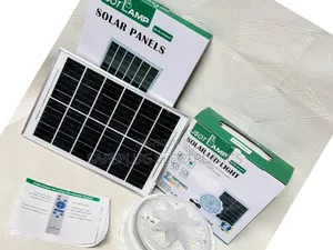 High Brightness 300w Solar Indoor Light With Panel