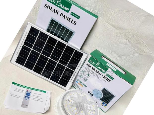 High Brightness 300w Solar Indoor Light With Panel