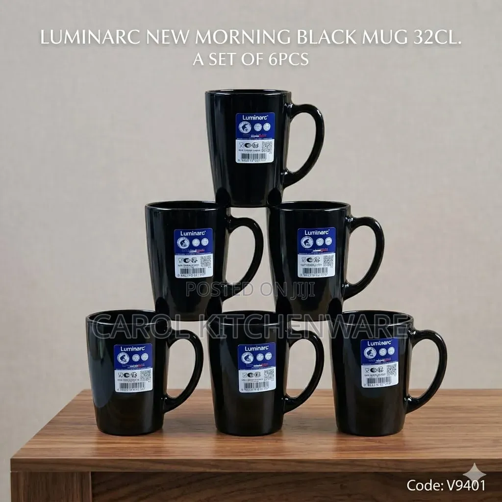 32 Cl Black Luminarc Cup
