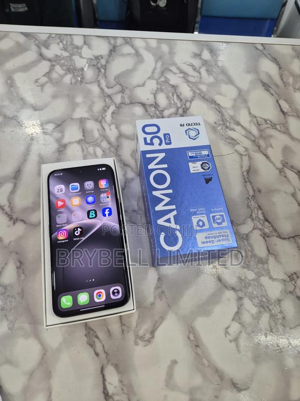 Tecno Camon 50 Pro 256 GB Black - thumbnail 2