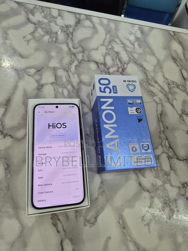 Tecno Camon 50 Pro 256 GB Black - thumbnail 8