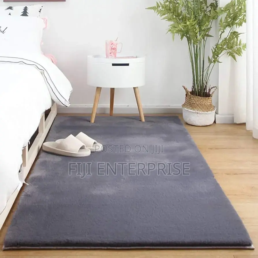 Modern Luxury Nordic Rabbit Fur Carpet – 6×7 Ft | Ultra-Soft |