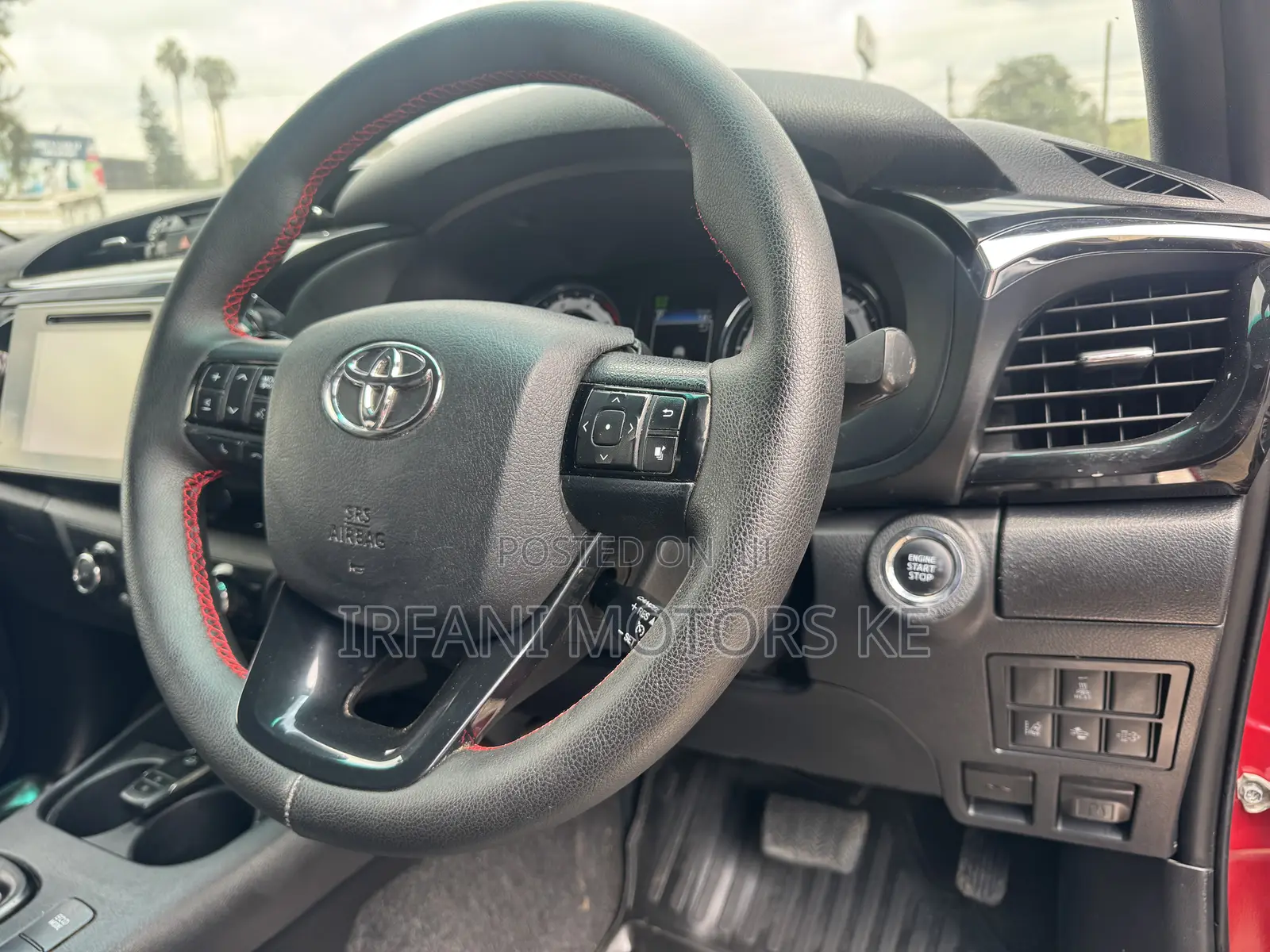 Toyota Hilux Revo Double Cab Deisel 2.4 AWD 2019 Red