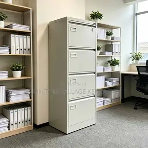 4 Drawer Metal Filing Cabinet.