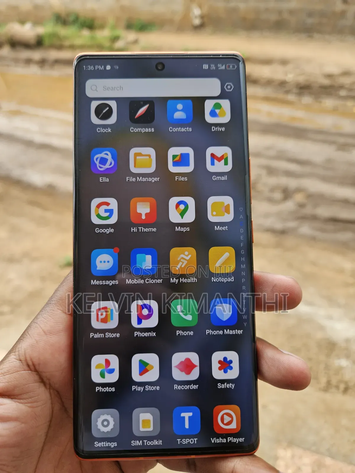 Tecno Phantom X2 256 GB Orange