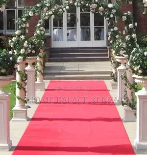 Red Carpet: Modern Red Event Aisle Runner Rug