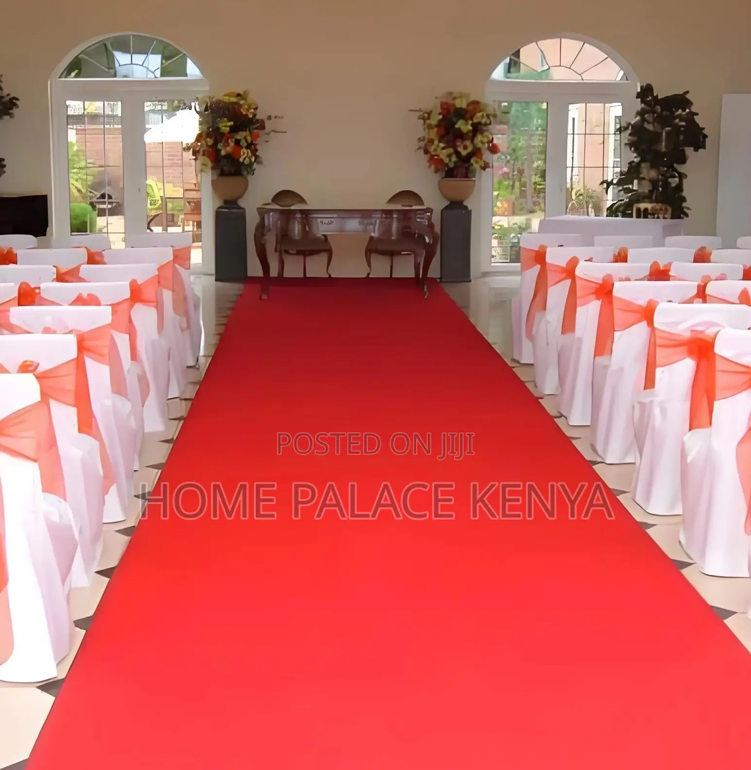 Red Carpet: Modern Red Event Aisle Runner Rug