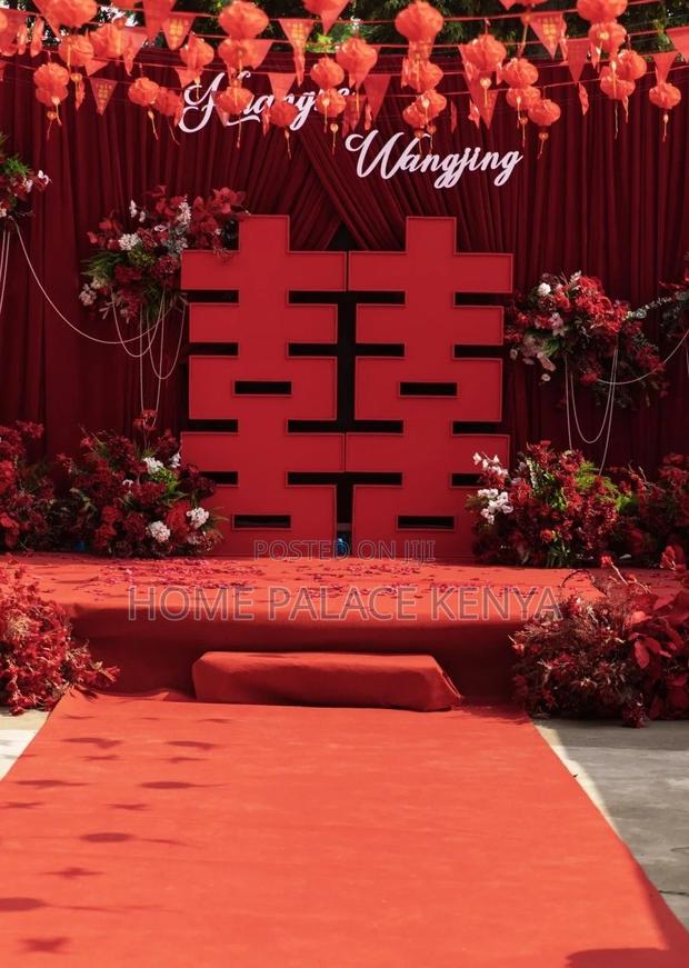 Red Carpet: Modern Red Event Aisle Runner Rug - thumbnail 10