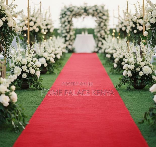 Red Carpet: Modern Red Event Aisle Runner Rug - thumbnail 11