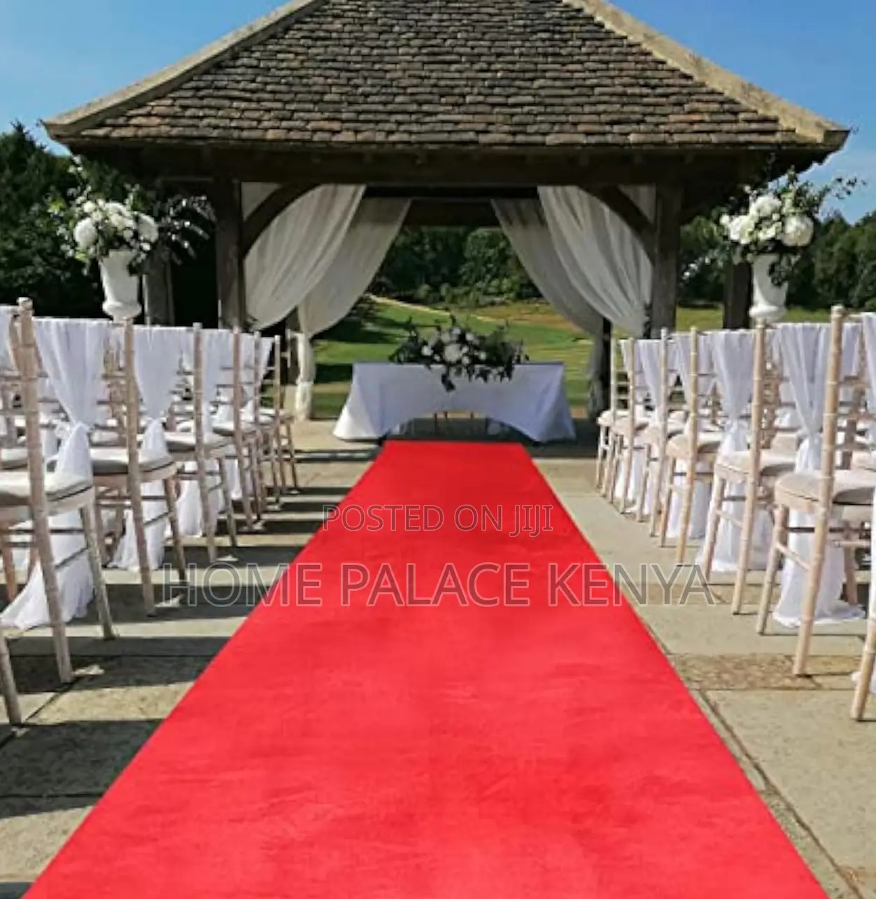 Red Carpet: Modern Red Event Aisle Runner Rug