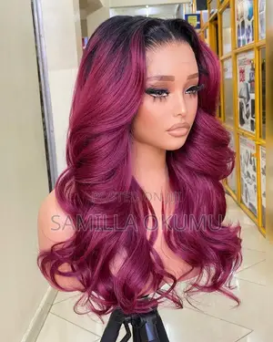 Frontal Semi Human Wig