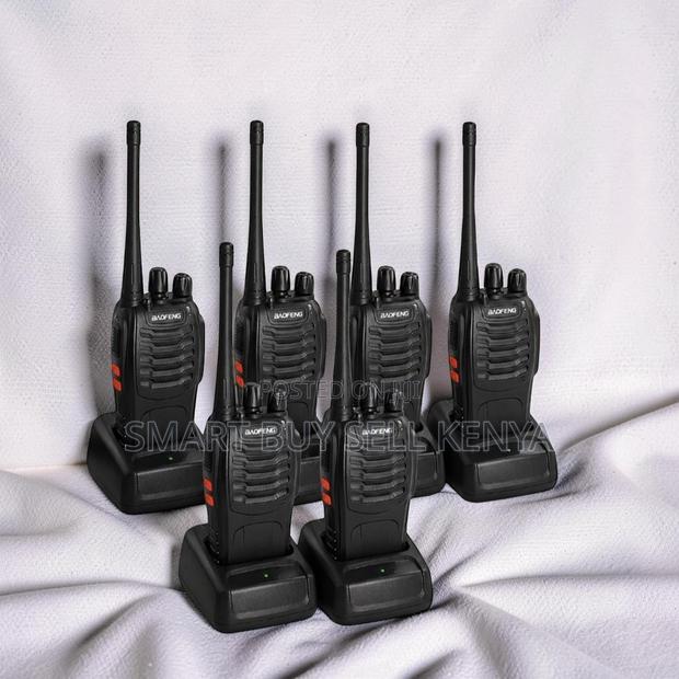 Baofeng Bf-888s Pack of 6pcs Copper Core Walkie Talkie Radio Calls
