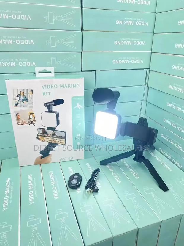 Ay-49 Professional Video Making Kit for Youtube, Tiktok Vlogging - thumbnail 2