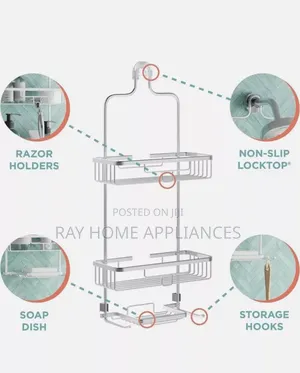 Partitioned Bathroom/Wall Hanging Shower Candy Material: Aluminium
