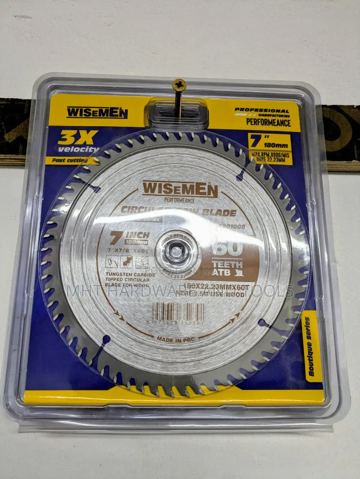 Circular Saw Blade 7" 60 Teeth