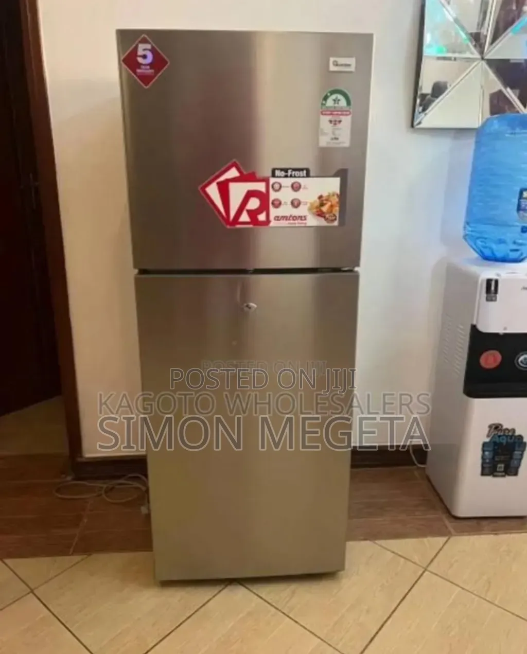 Silver Original Ramtons 188l Fridge.