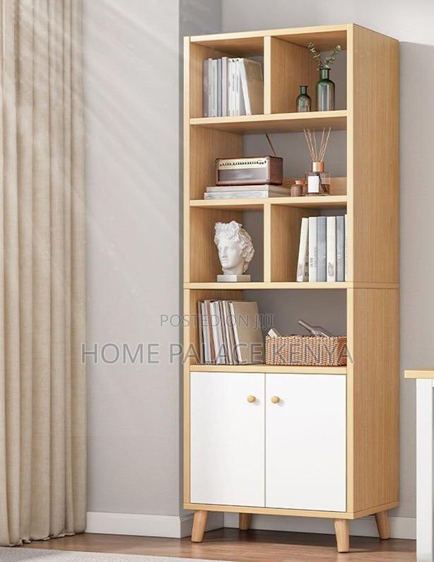 Book Shelf: Modern MDF Office Bookshelf With Cabinets - thumbnail 4