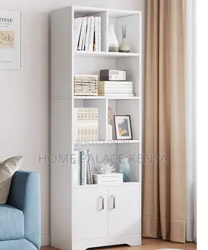 Book Shelf: Modern MDF Office Bookshelf With Cabinets