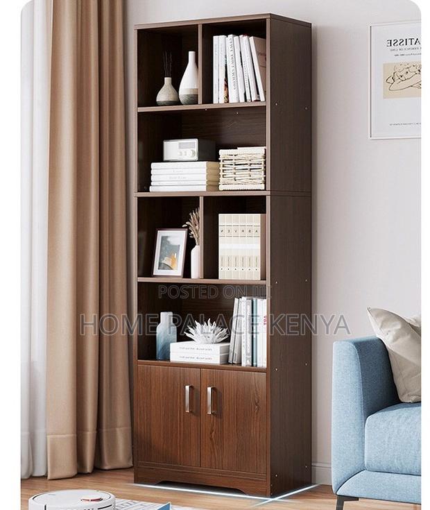 Book Shelf: Modern MDF Office Bookshelf With Cabinets - thumbnail 6