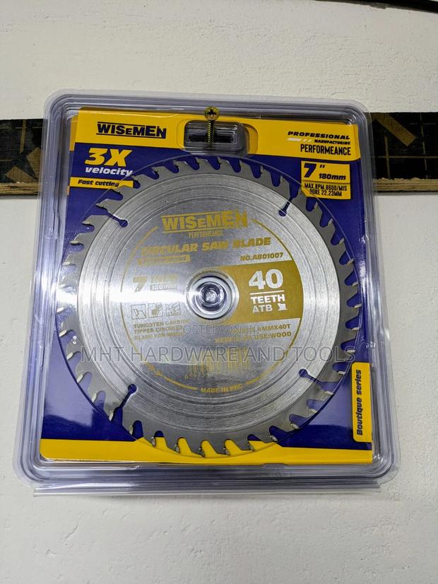 Circular Saw Blade 7" 40 Teeth