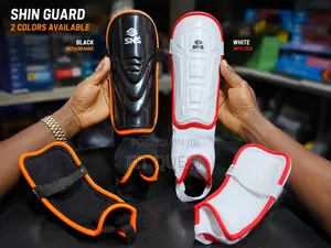 SNS Football Shin Guards Protective Soccer Leg Sleeves Set