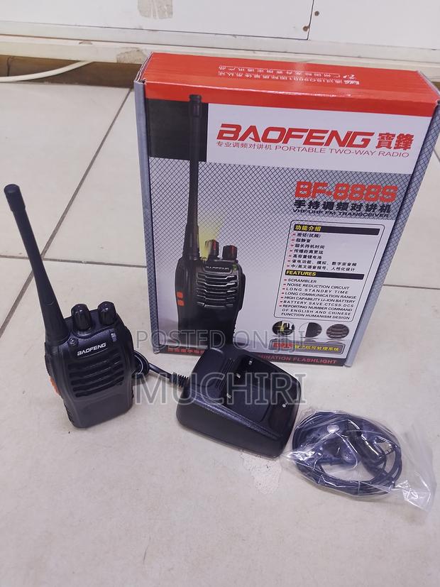 Baofeng Bf-888s Walkie Talkie Long Range Two Way Radio