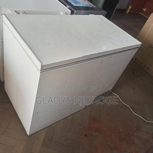 White Ex Uk Freezer Fridge - thumbnail 2