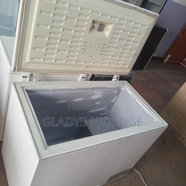 White Ex Uk Freezer Fridge - thumbnail 4