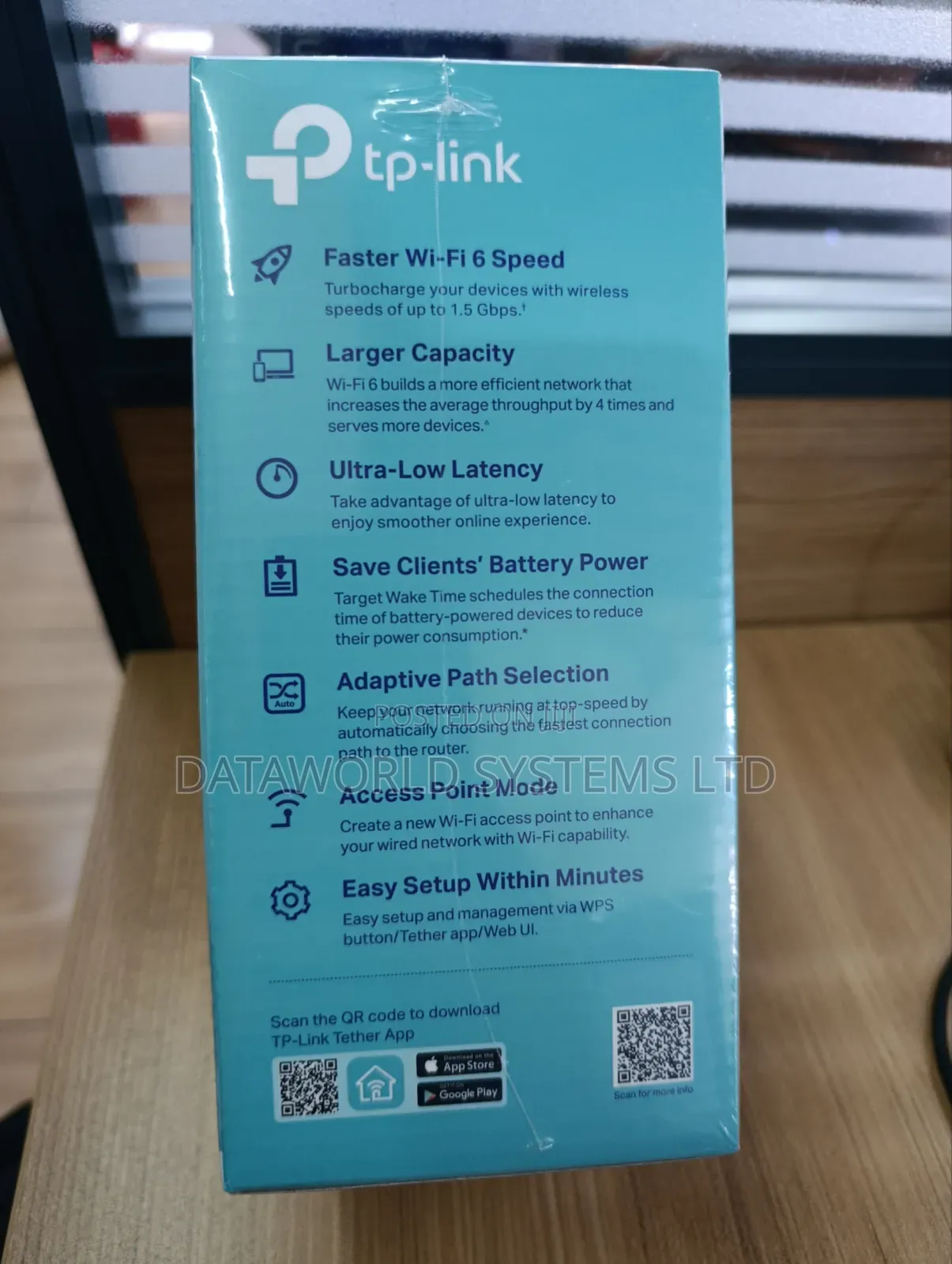Wi-Fi 6 Range Extender Ax1500
