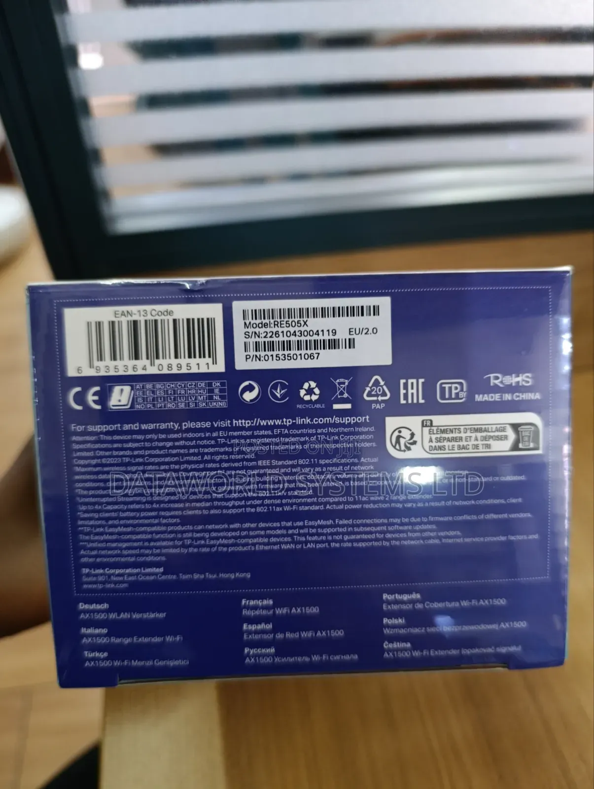 Wi-Fi 6 Range Extender Ax1500