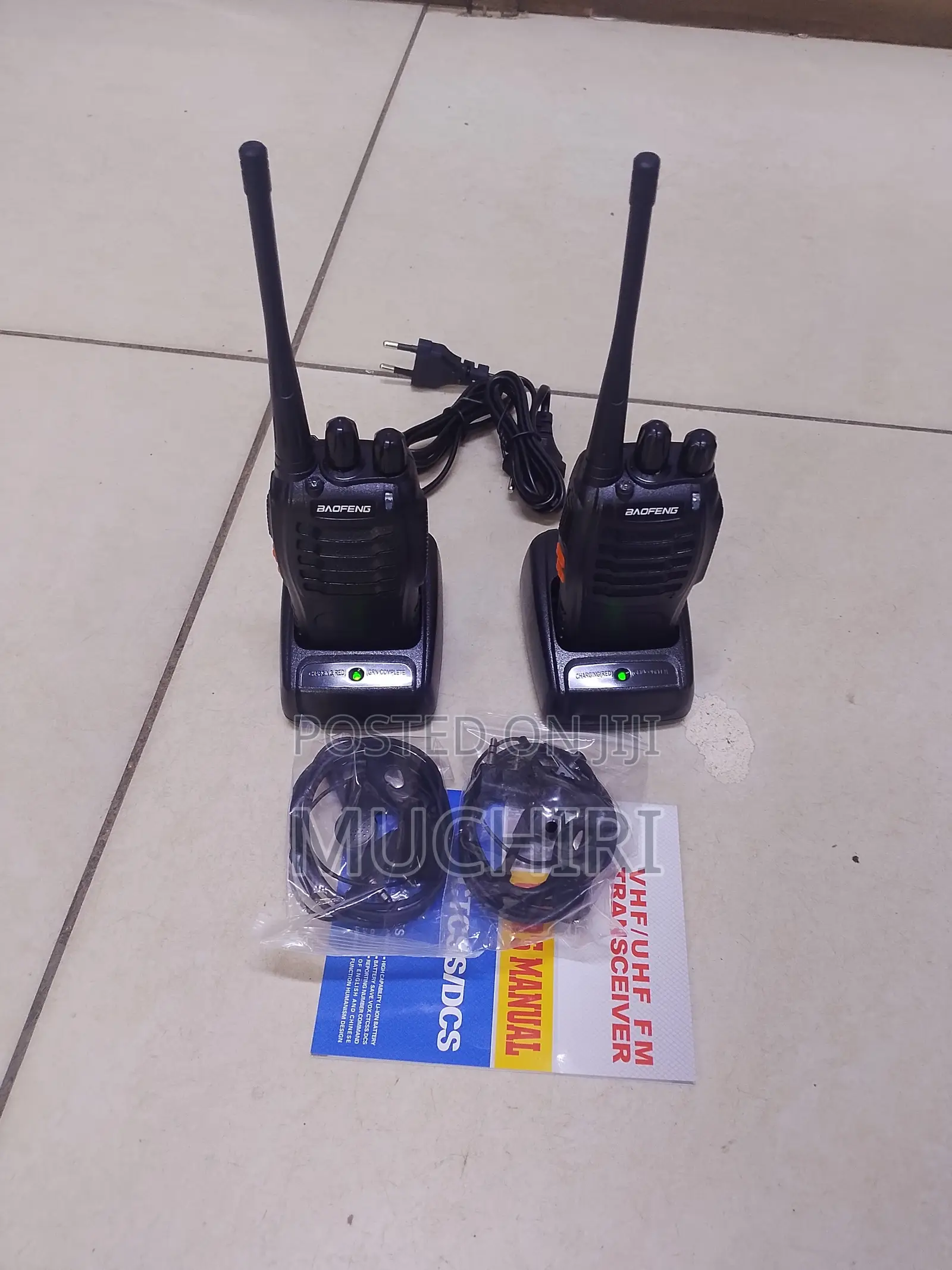 Baofeng Bf-888s 16 Channel Uhf Radio Call Set