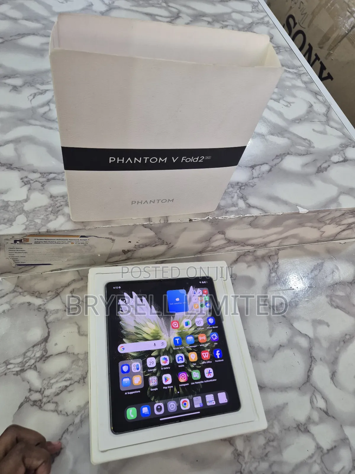New Tecno Phantom V Fold 2 512 GB Black