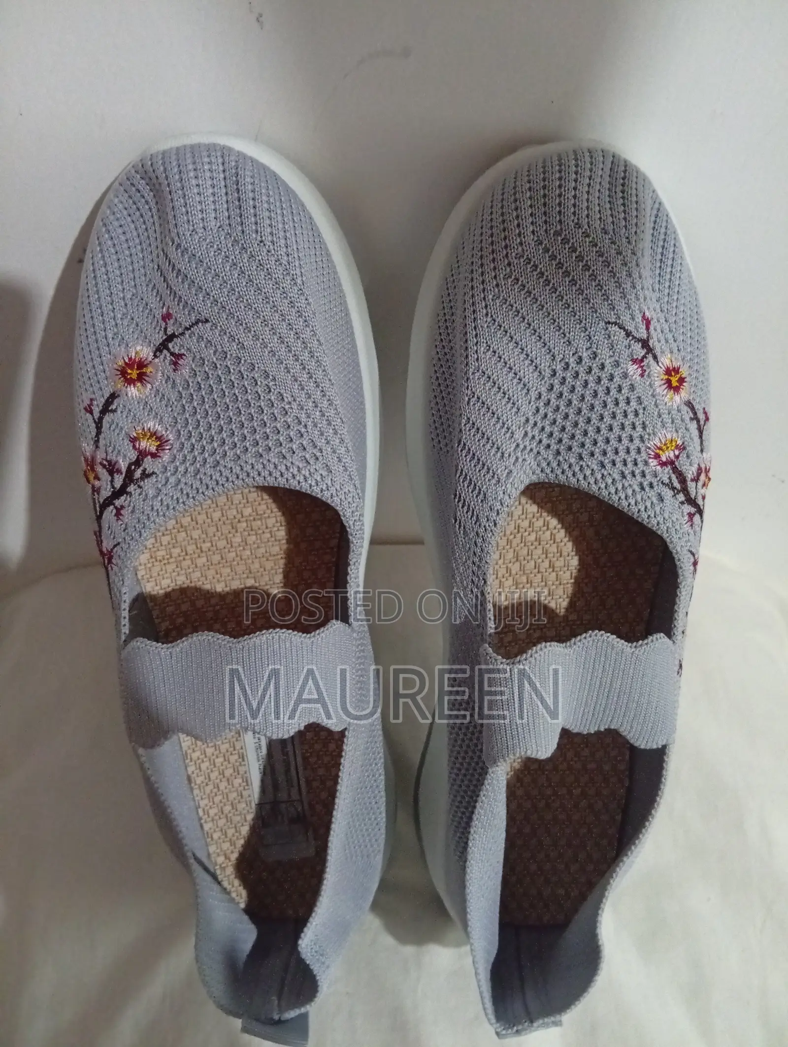 Grey Ladies Rubber Shoes