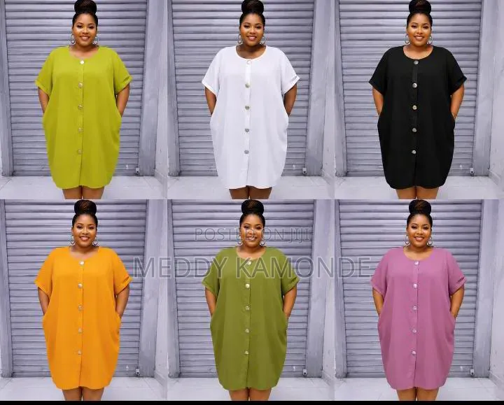 Button Shirt Dress