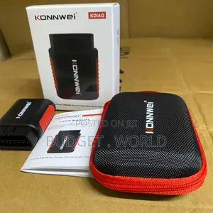 Portable Konnwei Bluetooth Scanner – Smart Car Diagnostic Tool for Mob